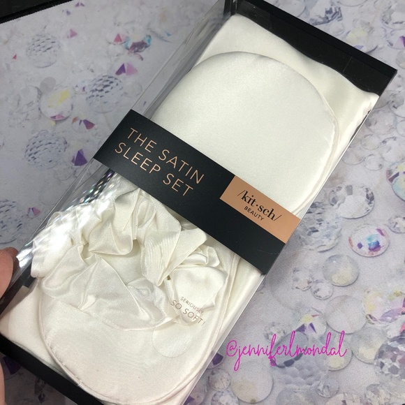 Kitsch Accessories Nwt The Satin Sleep Set Poshmark